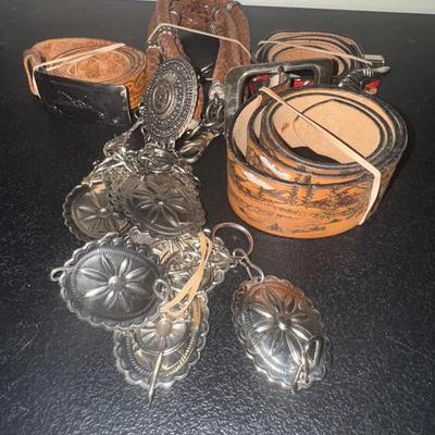 Ladies Western Style Belts 