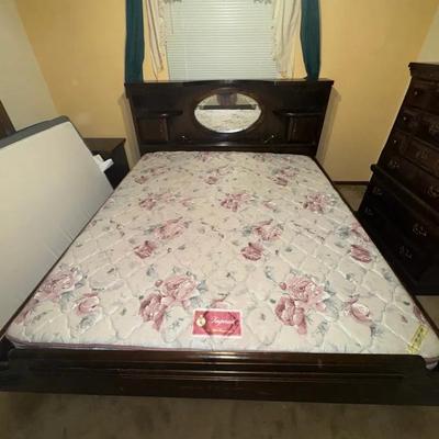 Wood King Size Bed