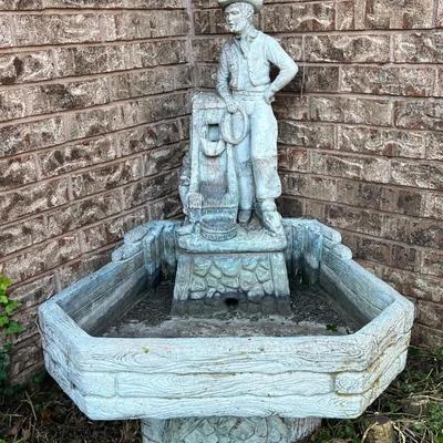 Cowboy Fountain