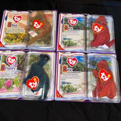Ty Dinosaur Collection