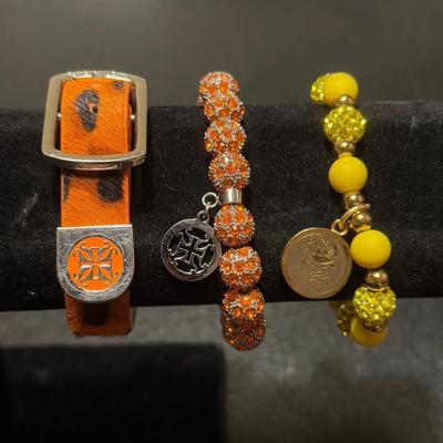 Orange + Yellow Rustic Cuff
