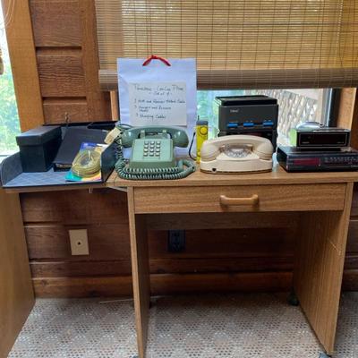 Office Phones & Cart 