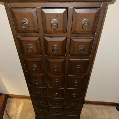24 Drawer Cabinet