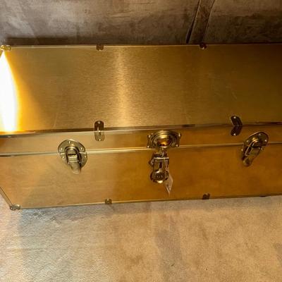 Brass And Cedar Trunk