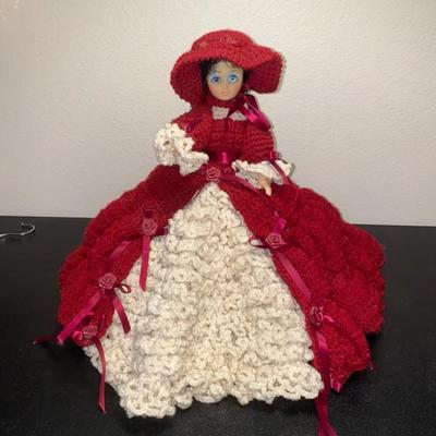 Vintage Crochet Doll