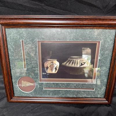 Arrowhead Signed Pottery Print By Taylor