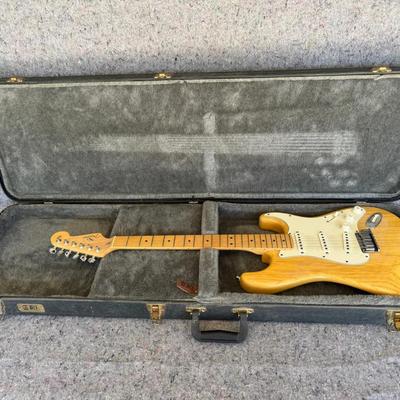 Fender American Stratocaster Electric Guitar | Natural Finish | w/ Hard Case