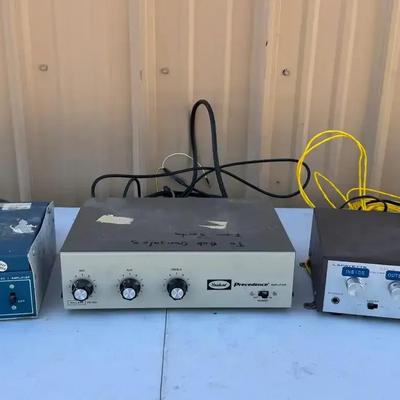 Vintage Amplifiers Collection | Lafayette, Rauland & McMartin Solid State Units