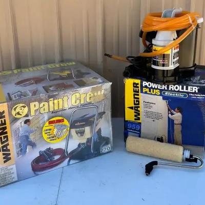 Wagner Paint Systems Lot | Paint Crew Model 770 & Power Roller Plus 959