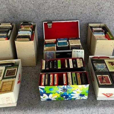 8-Track Tape Collection | Rock, Folk, Pop & More | Dylan, Jefferson Airplane, Jethro Tull