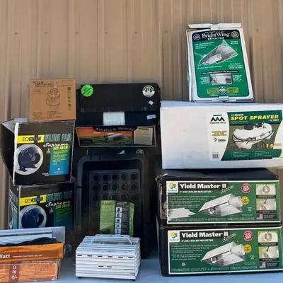 Hydroponics & Grow Equipment Collection | Reflectors, Fans, Ballasts, Sprayer & EZ-Clone