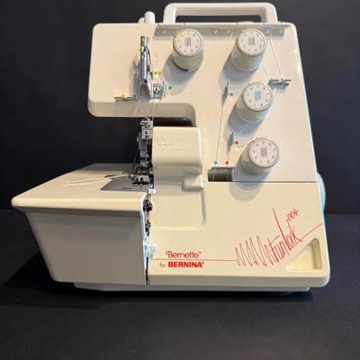 Bernette 004 Funlock Serger Sewing Machine by Bernina – 3/4 Thread Overlock