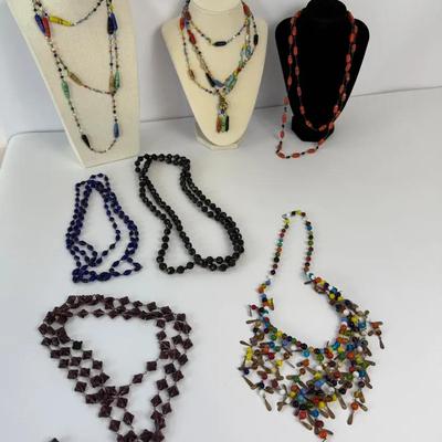 Vintage & Artisan Beaded Necklaces