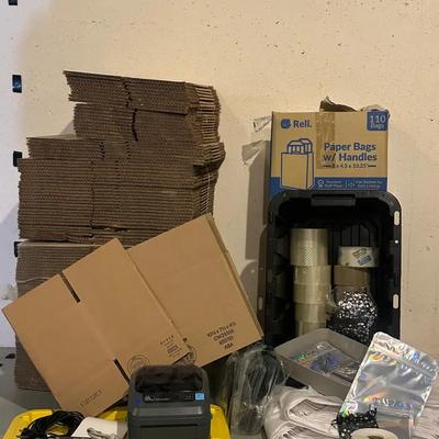 Label Printer and Packing Materials