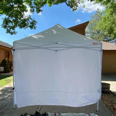 MasterCanopy 13x13 Pop-Up Canopy Tent with Sidewalls & Carrying Bag