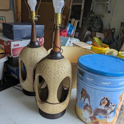 Mid-Century lamps