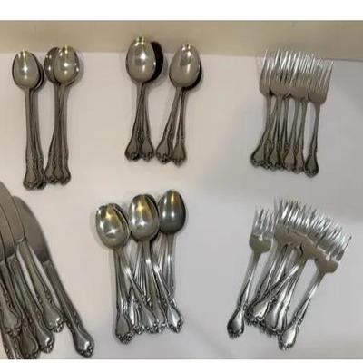 AMC Creon Stainless Steel Fan Tip Flatware Set Japan