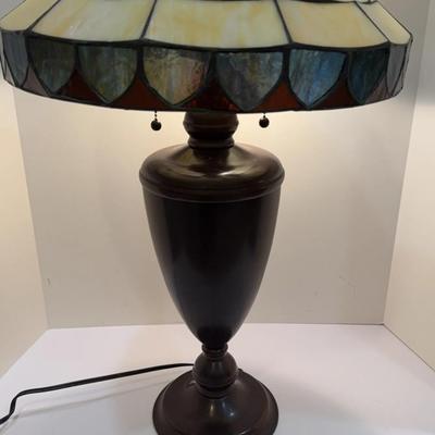 Stained Glass Tiffany Style Lamp