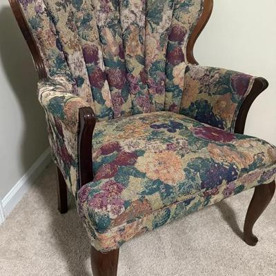 Queen Anne Channel Back Chair