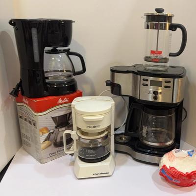 Lot of Coffee Pots- Untested