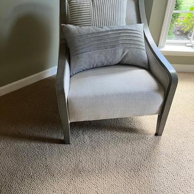 One of 2 Gorgeous Crate & Barrel Bryn Chairs