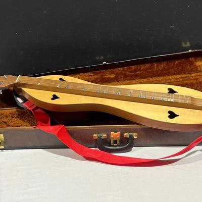 Vintage McSpadden Mountain Dulcimer Signed George Looney Model FM 12S