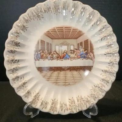 Beautiful Sanders MFG CO. "Lord's Supper" #66 Decorative Plate