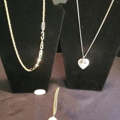 Variety Of Personalized Jewelry, Gold, Silver, Necklaces, Bracelet 