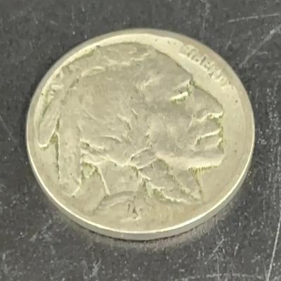 1928 Buffalo Nickel USA 5 Cent Coin