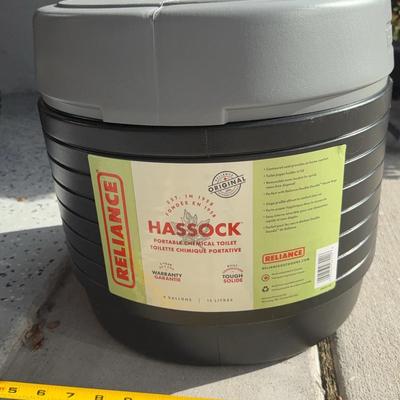 Hassock, Portable Chemical Toilet By Reliance new Never Used