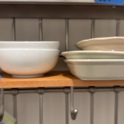 Six Pieces Of Servingware