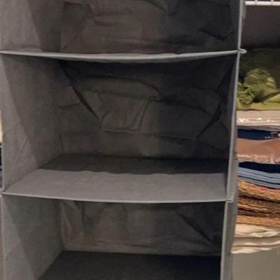 Lot of cloth storage Solutions three large box hanging two shoe hanging and six Shoe
