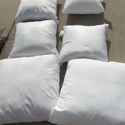 Lot Of Six Pillow Inserts