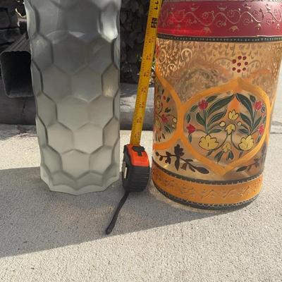 Glass Decor- 2 Pieces