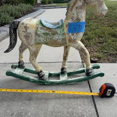Decorative Antique Rocking Horse