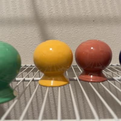 Fiesta Wear Set Of Four Salt And Pepper Shakers