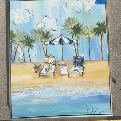 Acrylic Paint By Lynn Long 20 1/4 X 24