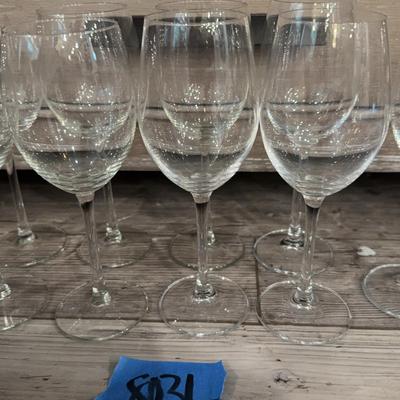 Nine Wine Glasses