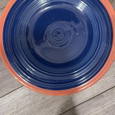 Fiesta Wear Set Of Three Plates 14,12, And 10 Inch