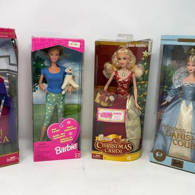 Princesses of South Africa and Danish Court, Pet Lovin', and Eden Starling Barbie Dolls
