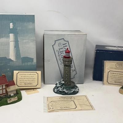 Charlotte-Genesee, La Jument, and Amelia Island Harbour Lights