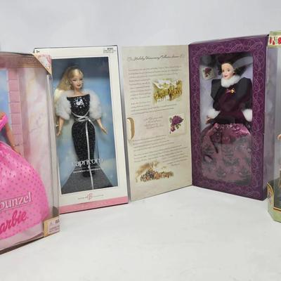 Rapunzel, Capricorn, Holiday Homecoming, and Swedish Barbie Dolls