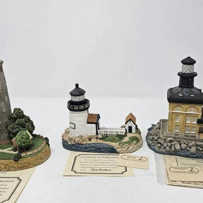 Lighthouses With Certificates Of Authenticity 