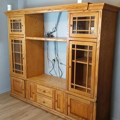 Large Media Cabinet 