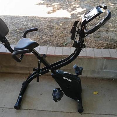 Dispank Folding Exercise Bike