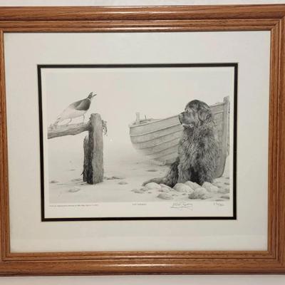Signed Mike Sibley JUST THINKING Print (375/850)