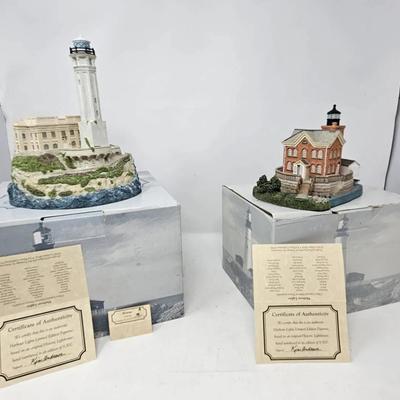Alcatraz And Saugerties Lighthouses 