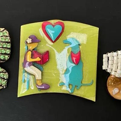 Lucinda Pin & Butterfly Pin