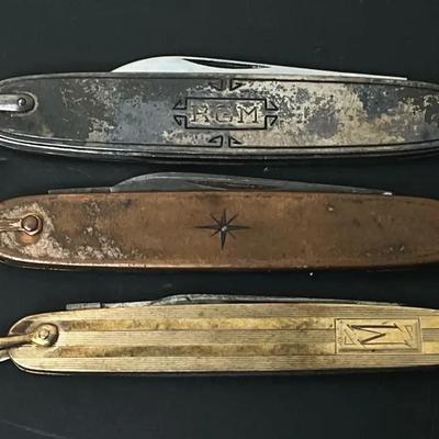 Miller Bros, Essex, & Empire Small Pocket Knives 