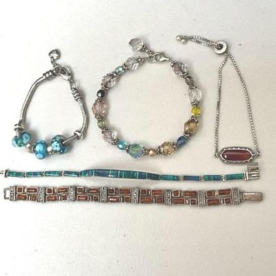 Sterling & 316 Stainless Bracelets 